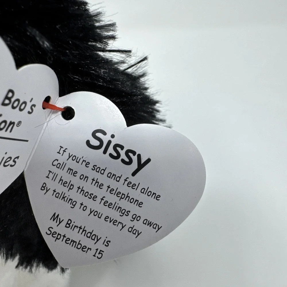 TY Beanie Boos - SISSY the‎ Dog (6 inch) Stuffed Animal Plush Toy NEW 2023 MWMTs